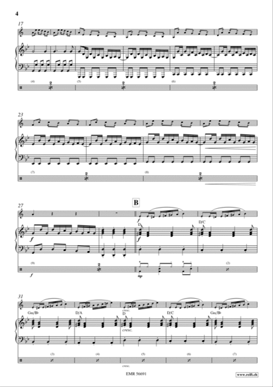 Storm Storm Bass Clarinet scores gallery preview page 5
