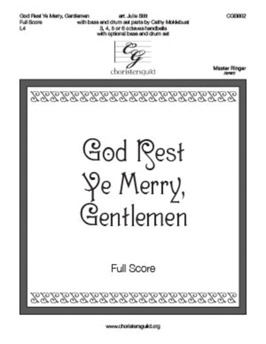 God Rest Ye Merry, Gentlemen - Full Score image number null