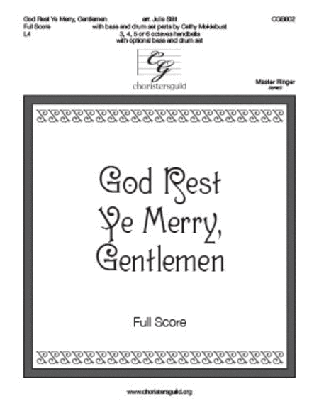 God Rest Ye Merry, Gentlemen - Full Score image number null