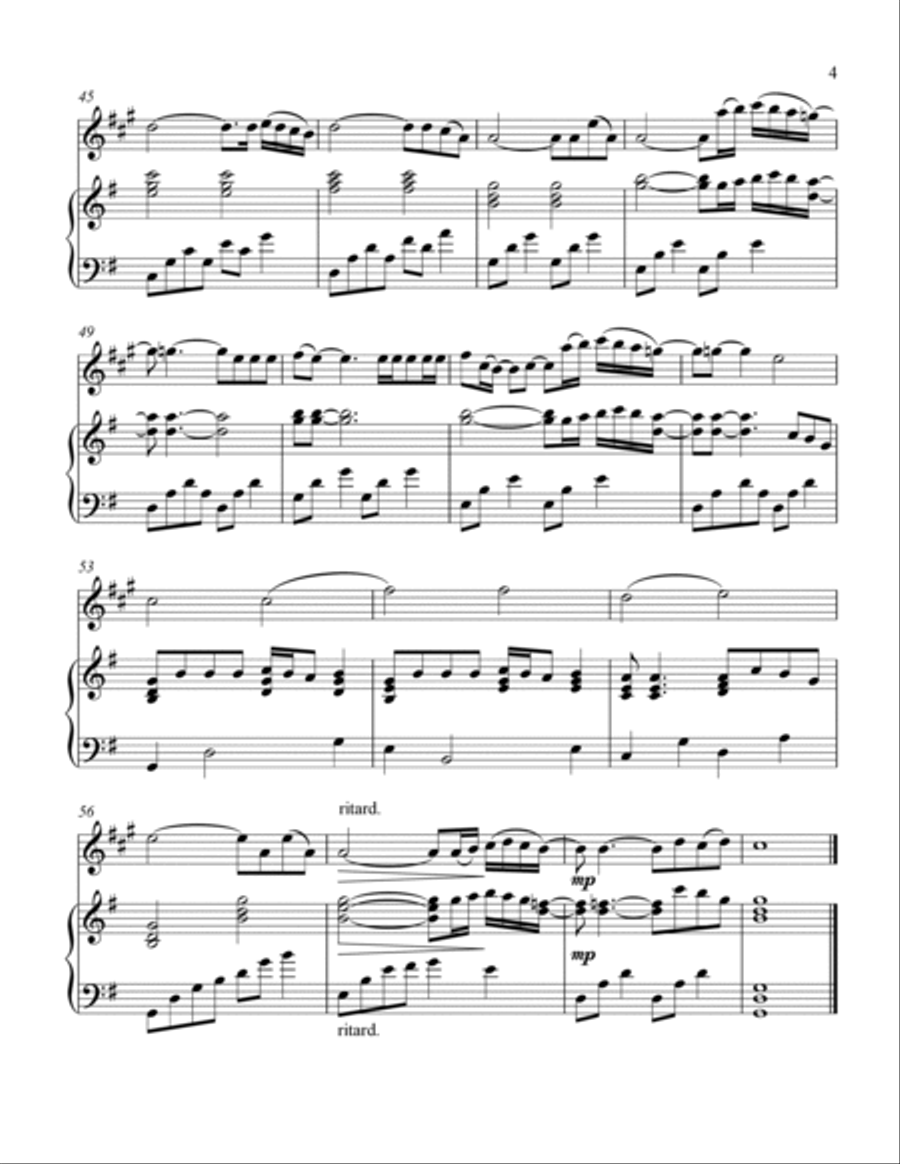 I'll Stand By You B-Flat Clarinet scores gallery preview page 5