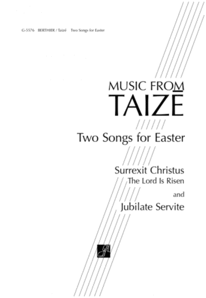 Two Songs for Easter image number null