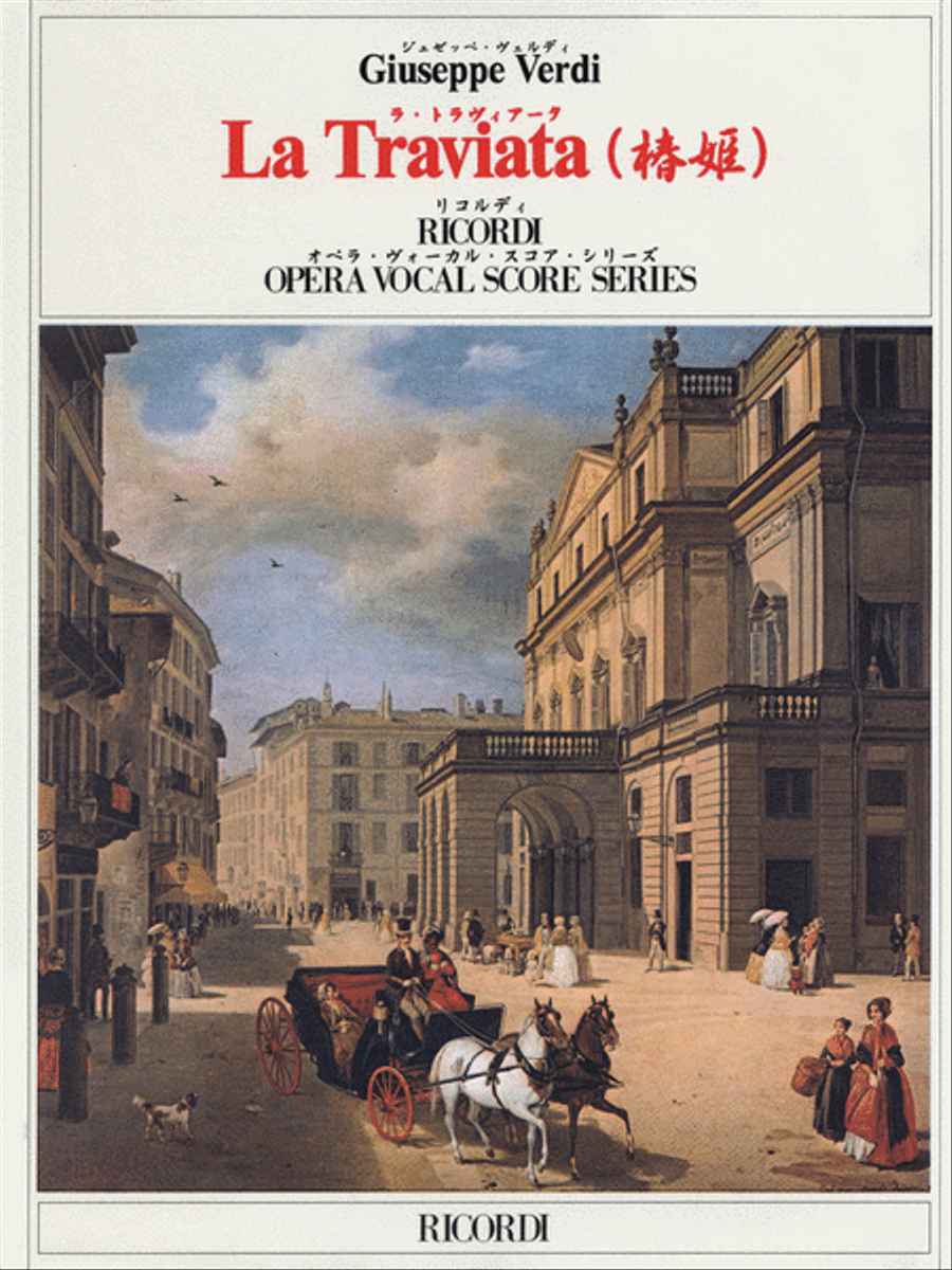 Book cover for La Traviata