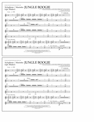 Jungle Boogie - Xylophone/Marimba