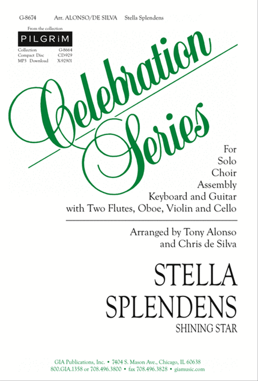 Stella Splendens - Full Score and Parts 4-Part scores gallery preview page 1