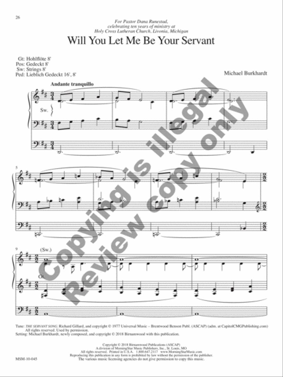 Then Sings My Soul Organ scores gallery preview page 10