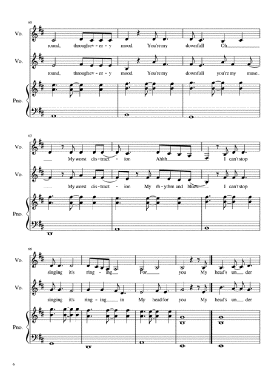 All Of Me Vocal Duet scores gallery preview page 6