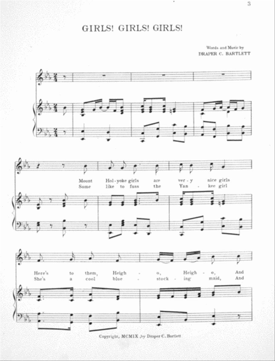 Girls! Girls! Girls! In Good Old North 'Ampto Voice scores gallery preview page 2