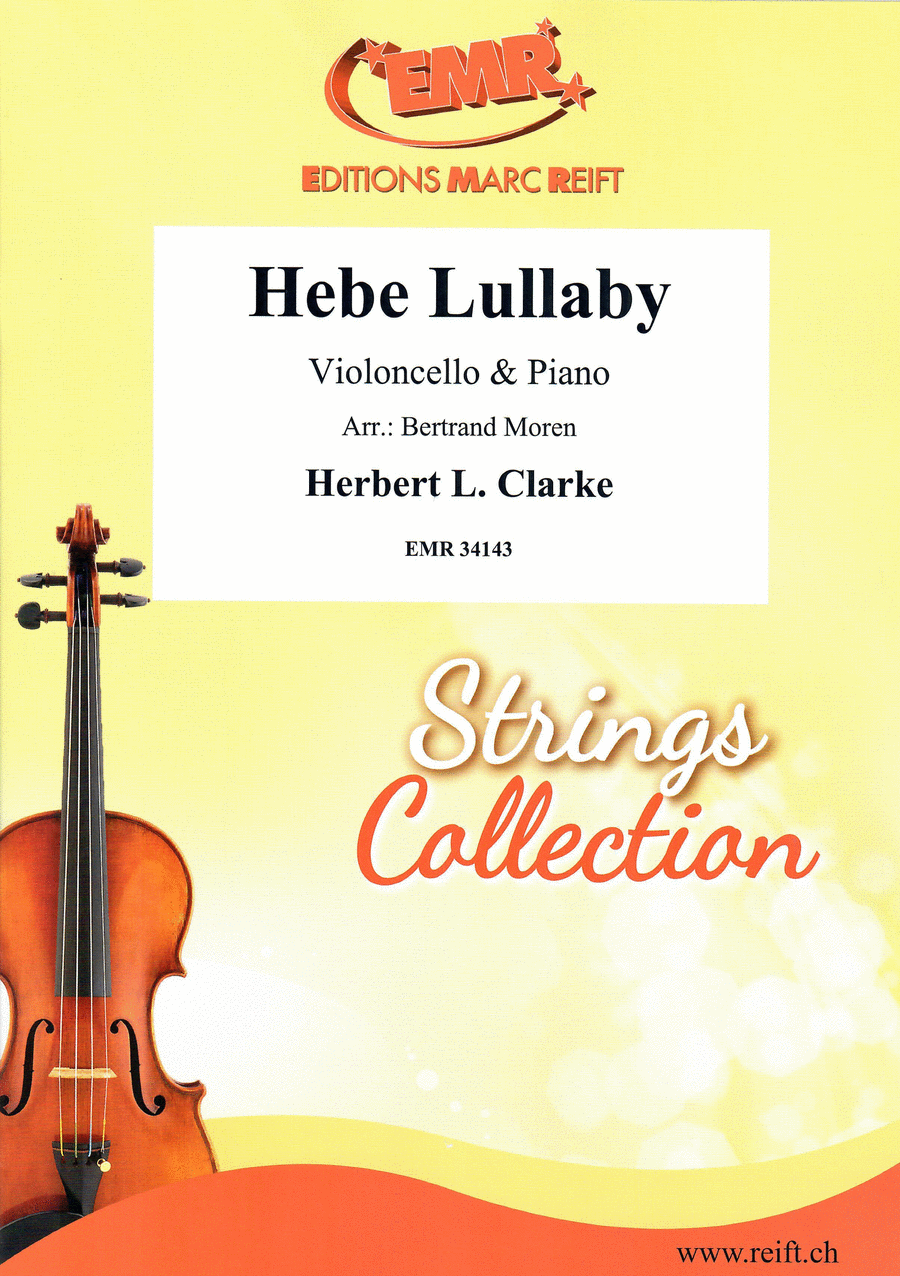 Hebe Lullaby Piano Accompaniment scores gallery preview page 1