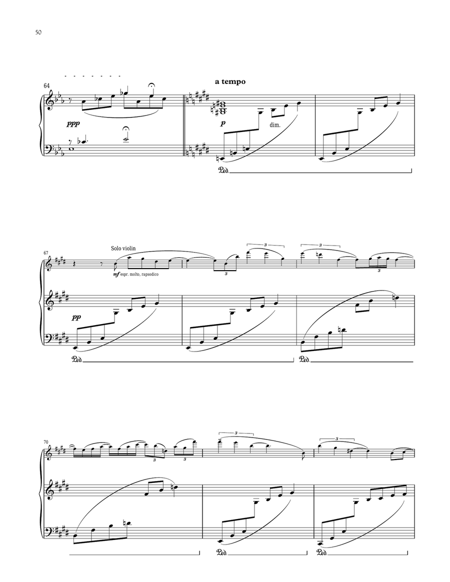 Evening Song Voice scores gallery preview page 6