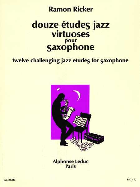 12 Etudes Jazz Virtuoses (saxophone Solo)