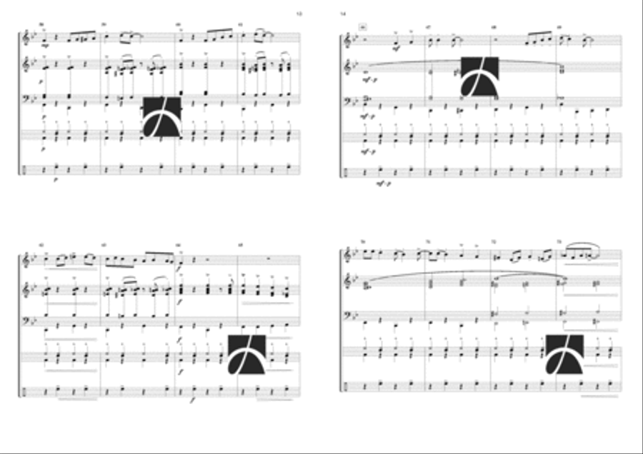 In The Spotlights (Score) Concert Band scores gallery preview page 7
