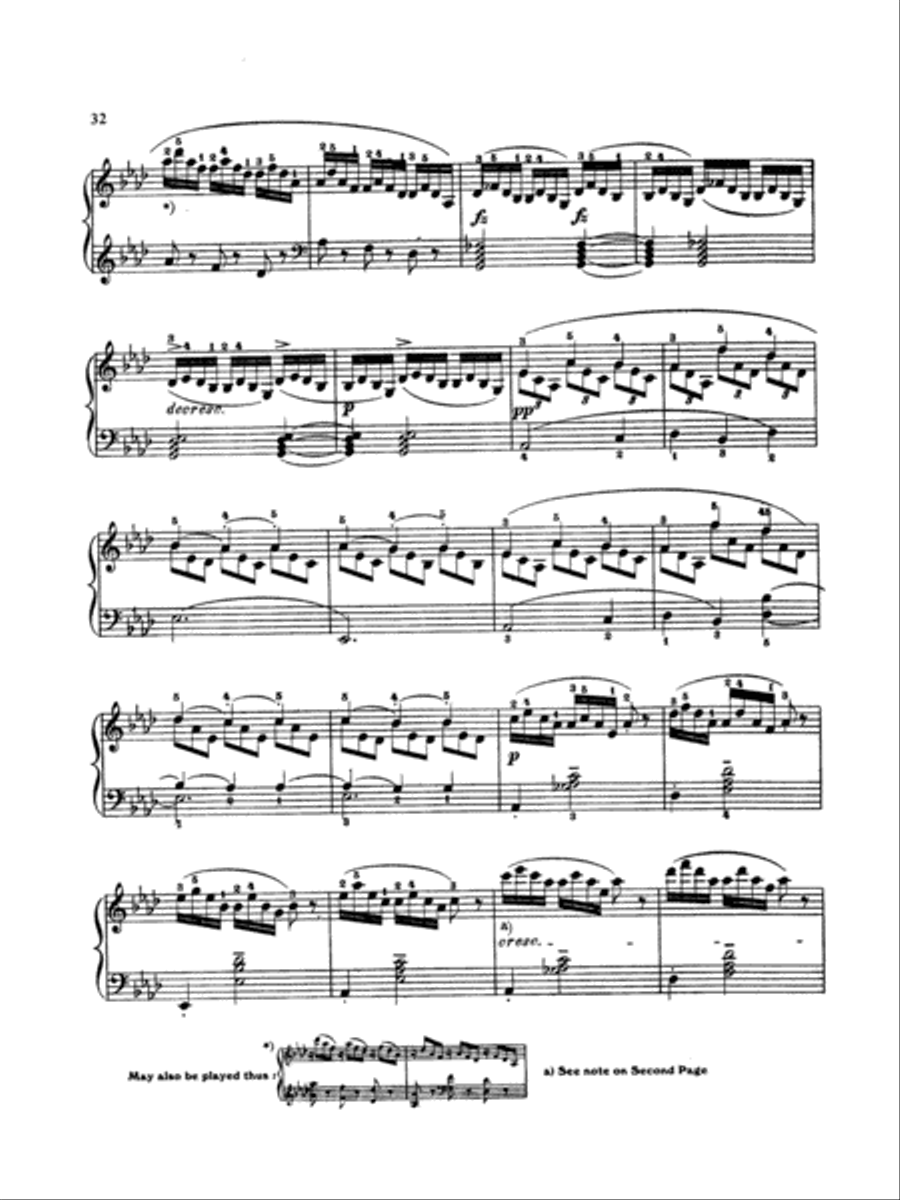 Schubert: Four Impromptus, Op. 90 (Ed. Giuseppe Buonamici) Piano Solo scores gallery preview page 4