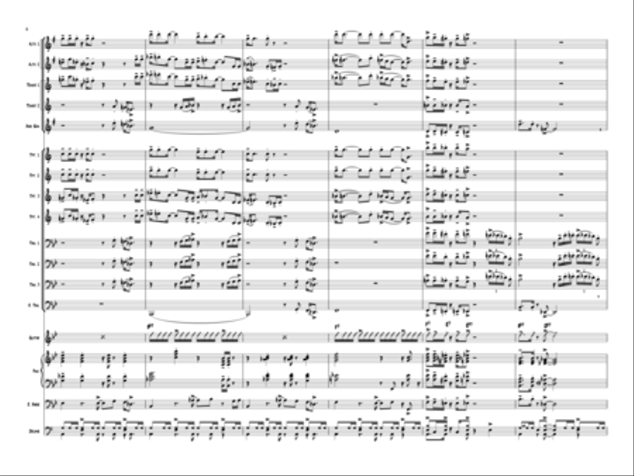 Bone Collection Jazz Ensemble scores gallery preview page 6