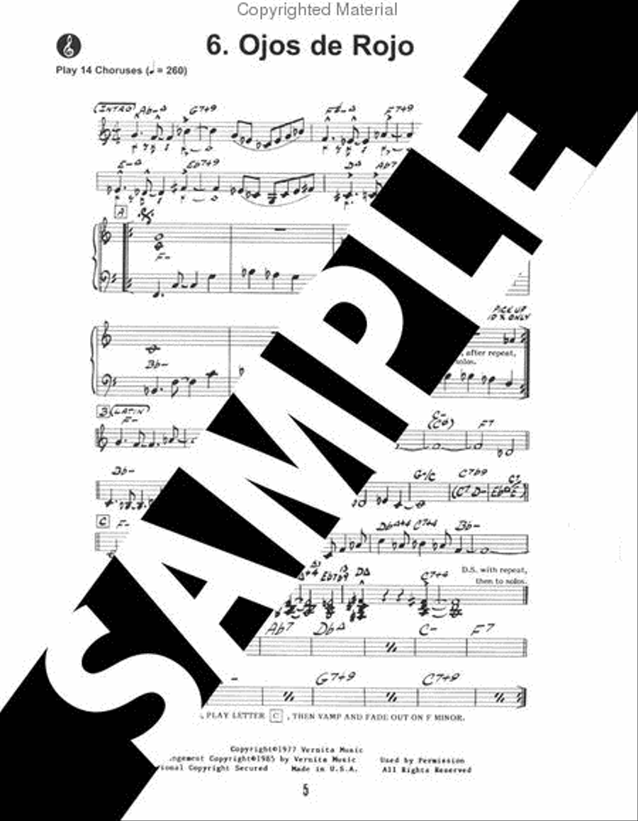 Volume 35 - Cedar Walton Volume 35 - Cedar Walton Voice scores gallery preview page 4