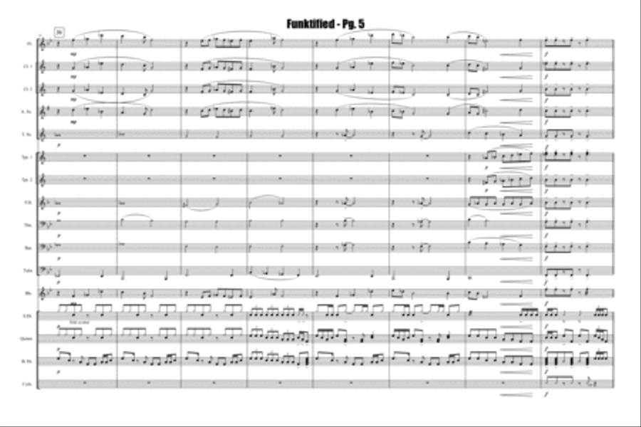 Funktified Funktified Marching Band scores gallery preview page 6