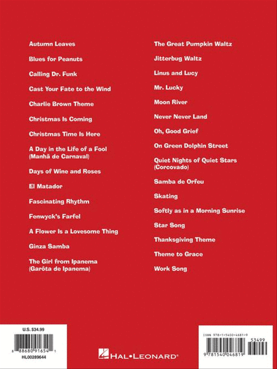 The Definitive Vince Guaraldi Piano scores gallery preview page 8