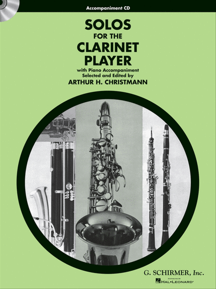 Solos for the Clarinet Player Clarinet Solo scores gallery preview page 1
