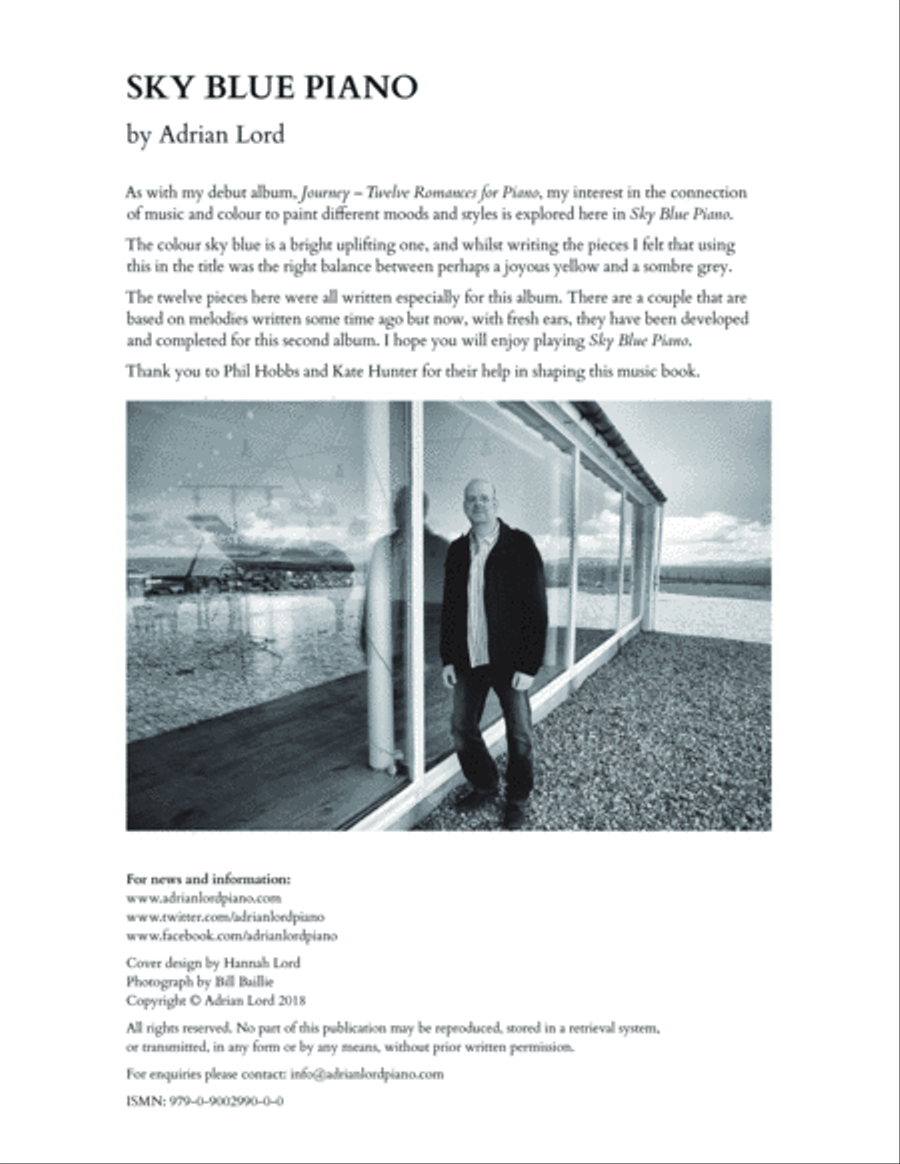 Sky Blue Piano Piano Solo scores gallery preview page 2