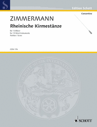 Book cover for Rheinische Kirmestänze