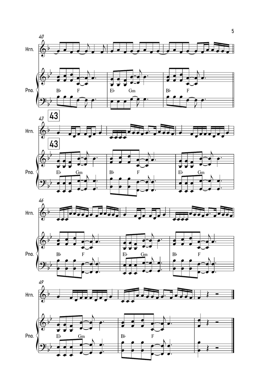 Mood Piano scores gallery preview page 5