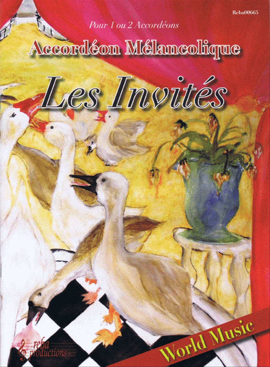 Les Invites (Accordeon Mela Accordion scores gallery preview page 1