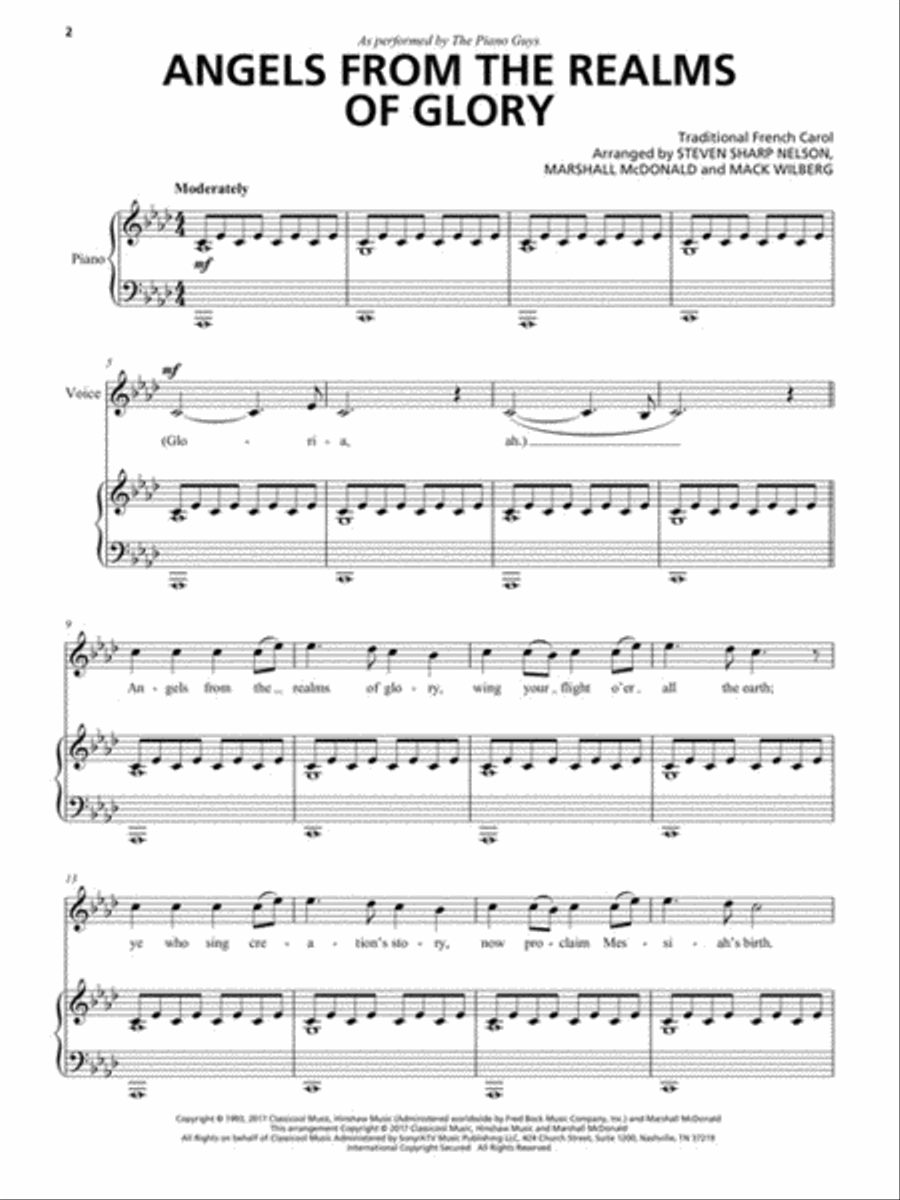 The Piano Guys – Christmas Together Piano Solo scores gallery preview page 3