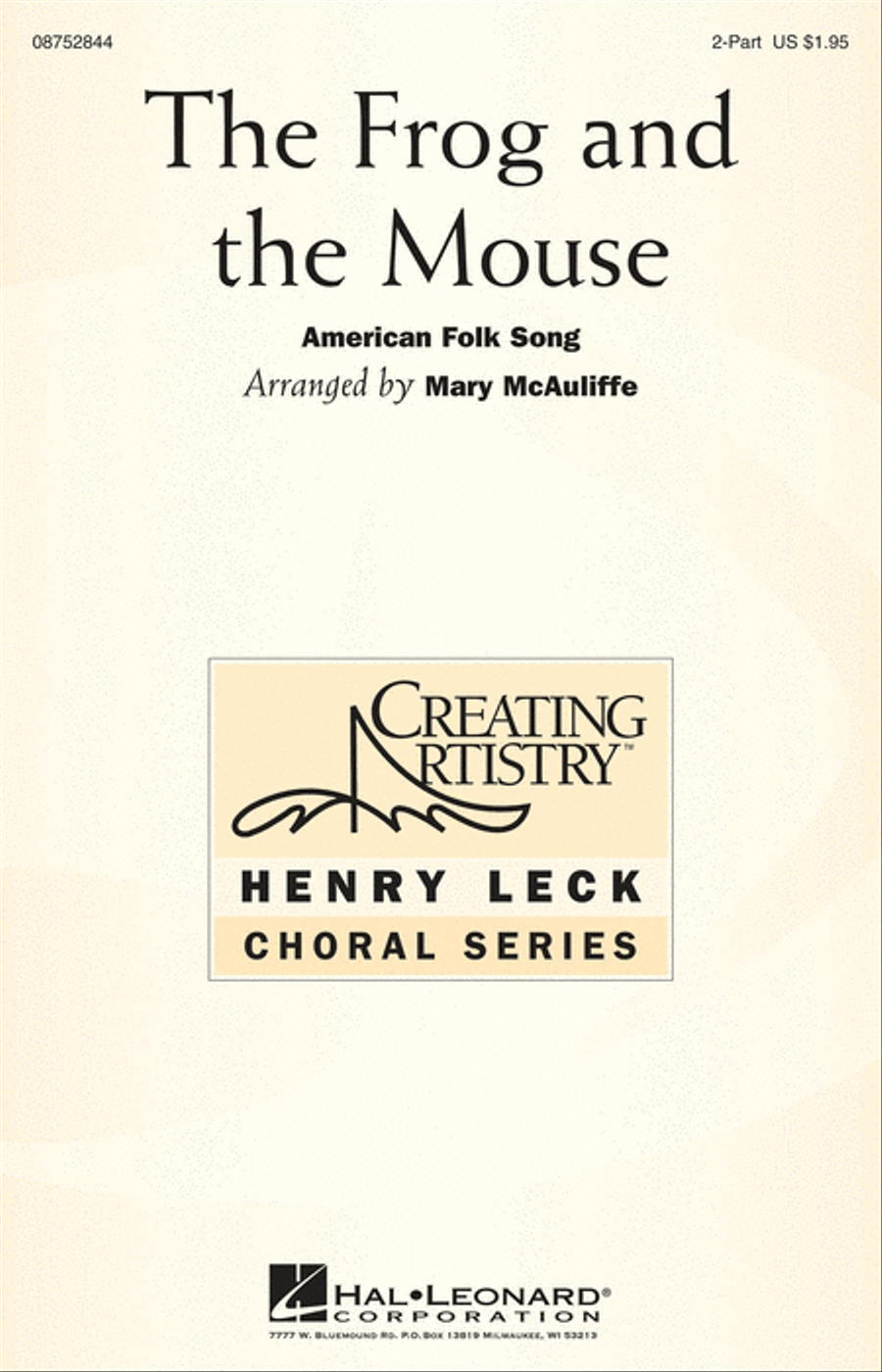 The Frog and the Mouse 2-Part scores gallery preview page 1