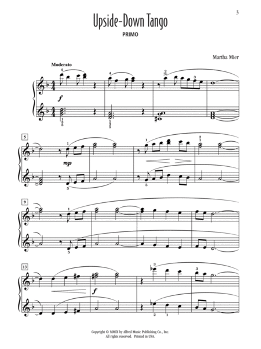 Upside-Down Tango Small Ensemble scores gallery preview page 3