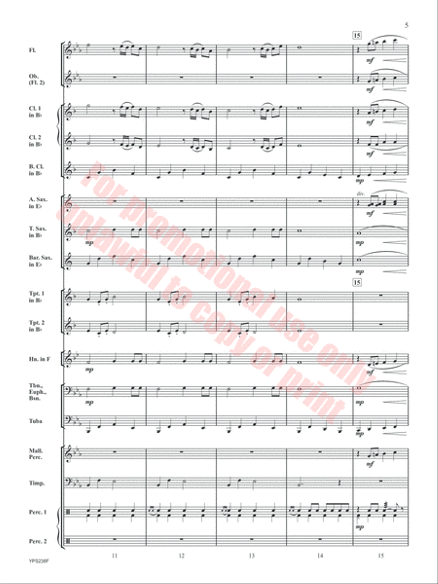 Rugby Heritage Concert Band scores gallery preview page 6