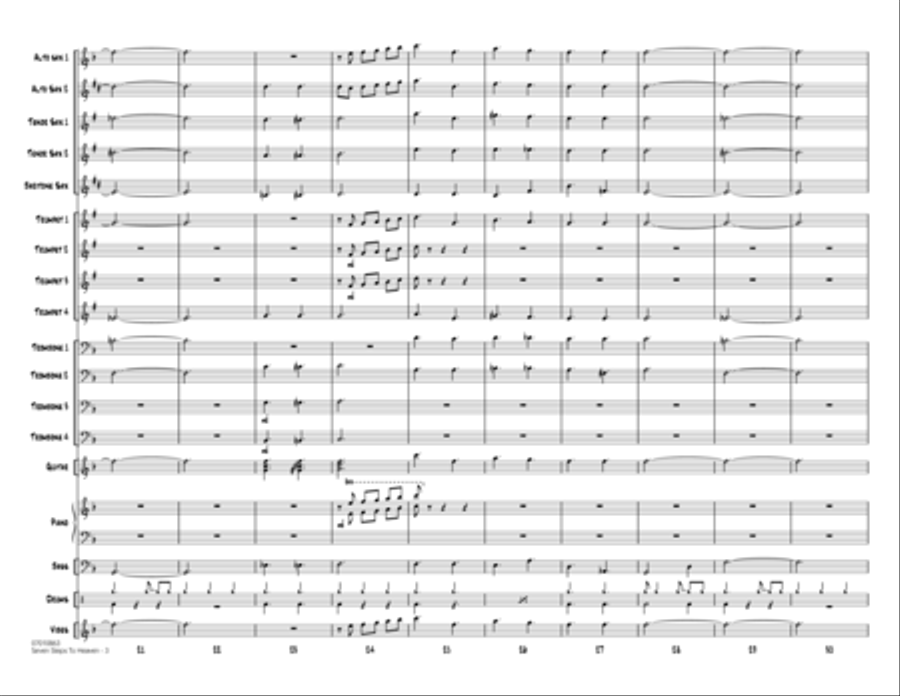 Seven Steps To Heaven - Conductor Score (Full Score) Conductor Score scores gallery preview page 3