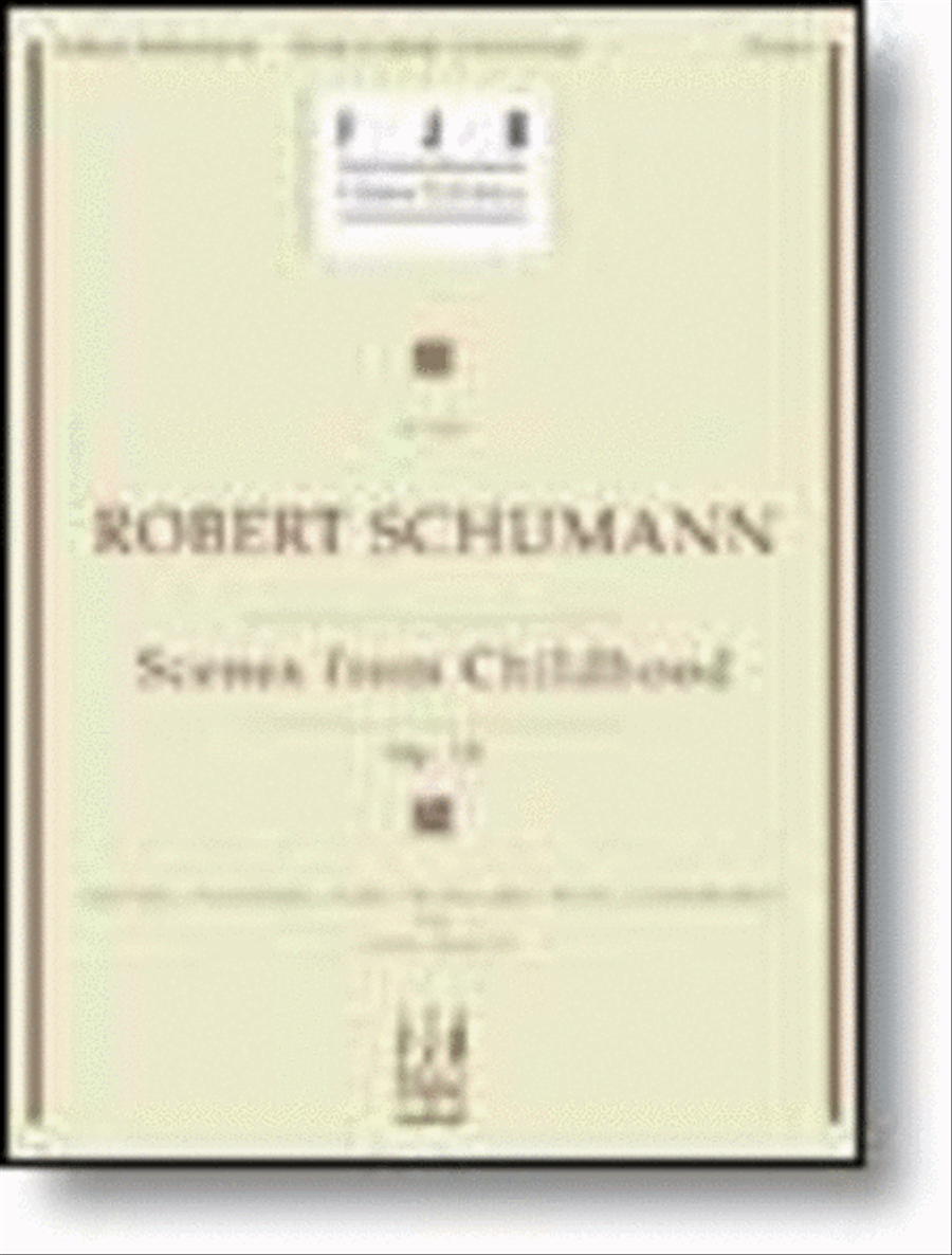 Schumann -- Scenes from Childhood, Op. 15 Piano Solo scores gallery preview page 1