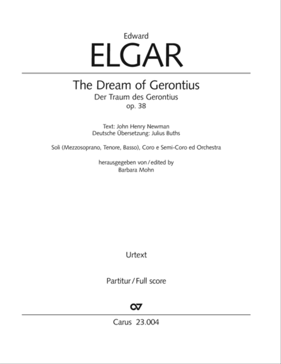 The Dream of Gerontius Divisi scores gallery preview page 2