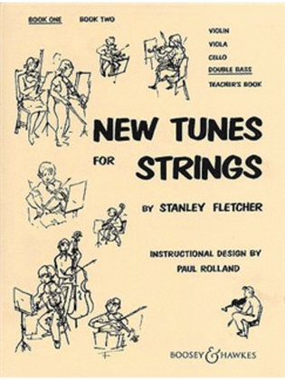 Book cover for New Tunes for Strings – Book 1
