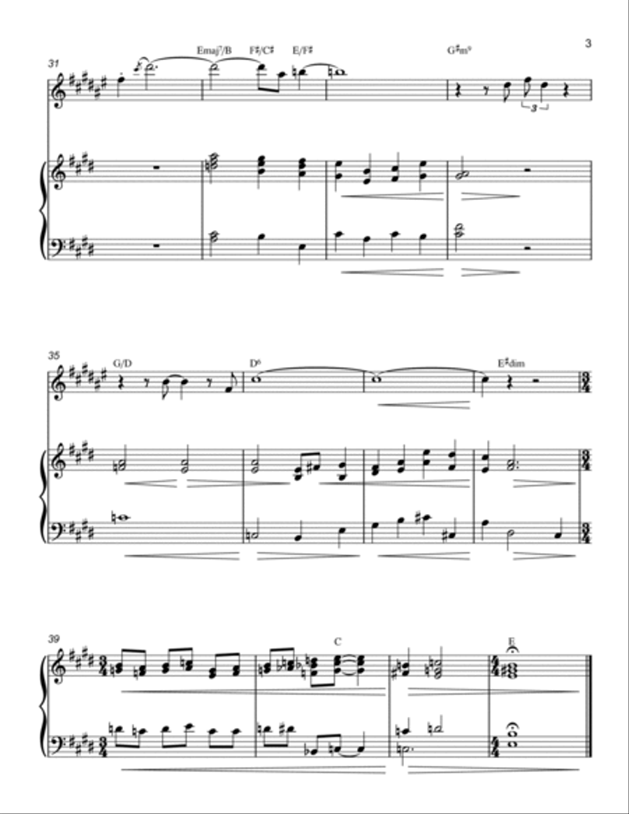 In a Silent Way Woodwind Duet scores gallery preview page 3
