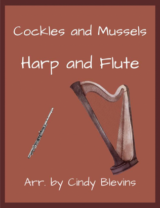 Book cover for Cockles and Mussels, for Harp and Flute