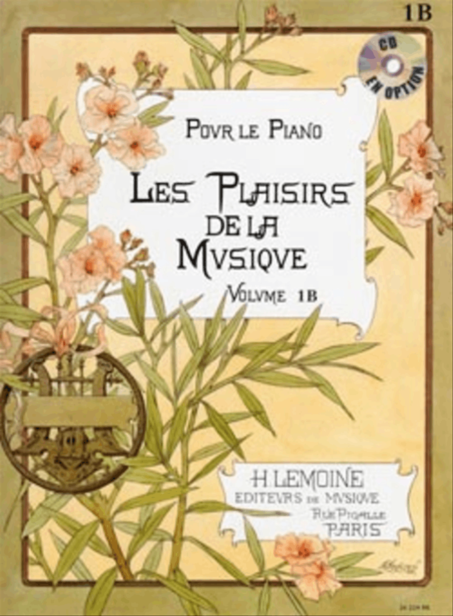 Les Plaisirs de la musique - Volume 1B Easy Piano scores gallery preview page 1