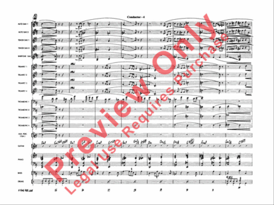 A Time for Love A Time for Love Jazz Ensemble scores gallery preview page 7