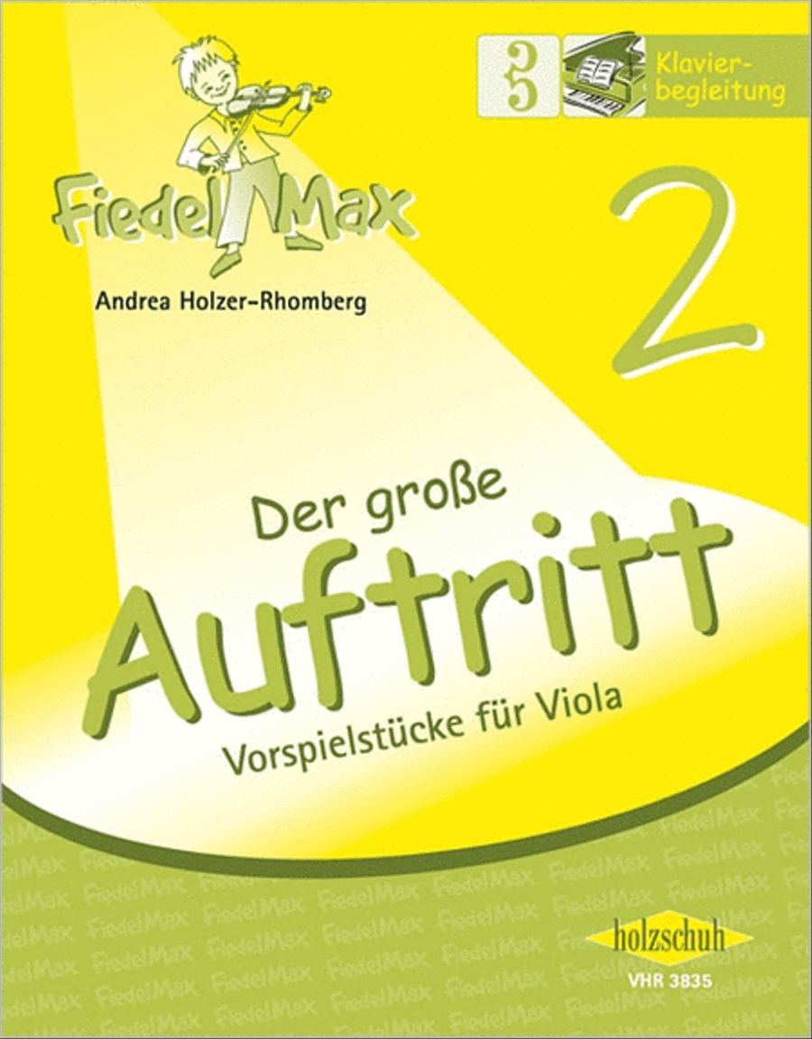 Der große Auftritt Band 2 für Viola Viola scores gallery preview page 1