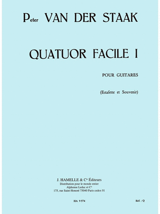 Book cover for Quatuor Facile No.1 (guitars 4)