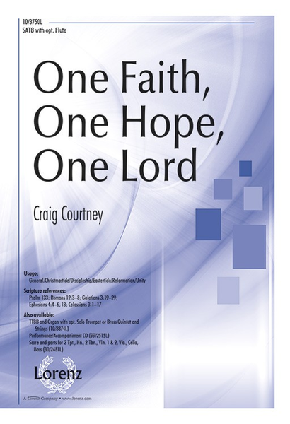 One Faith, One Hope, One Lord image number null