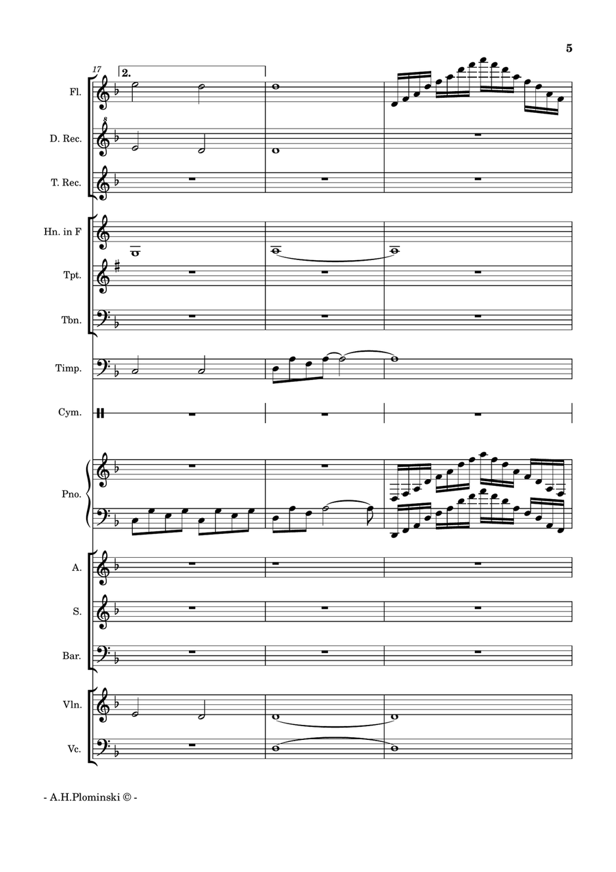 Scimitars of the Storm Chamber Music scores gallery preview page 5