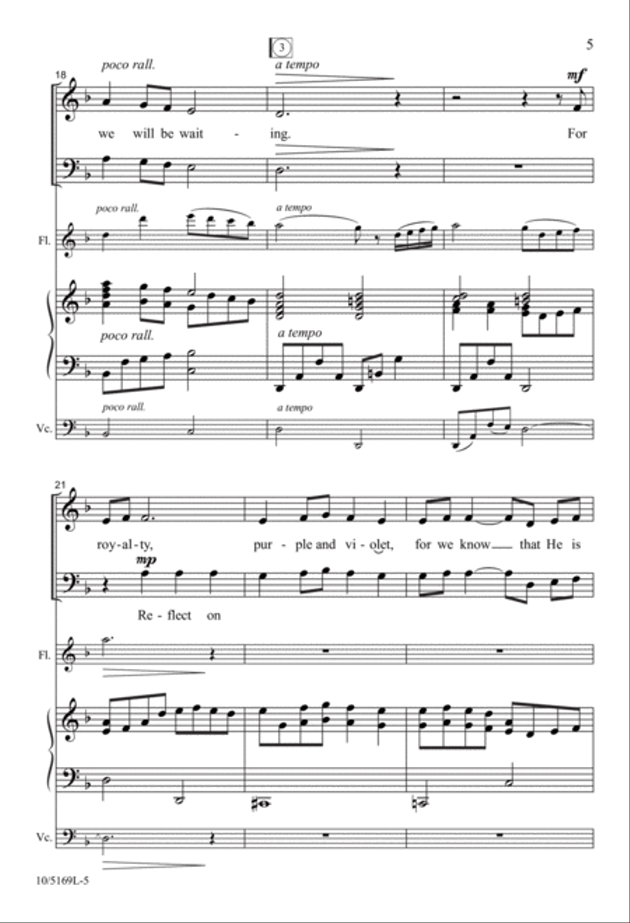 An Advent Reflection 4-Part scores gallery preview page 5