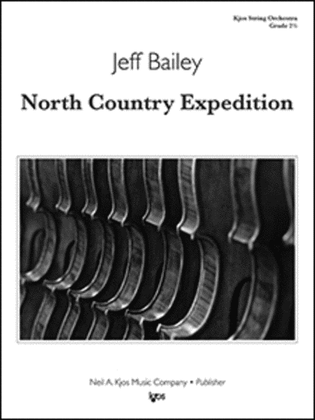 Book cover for North Country Expedition - Score