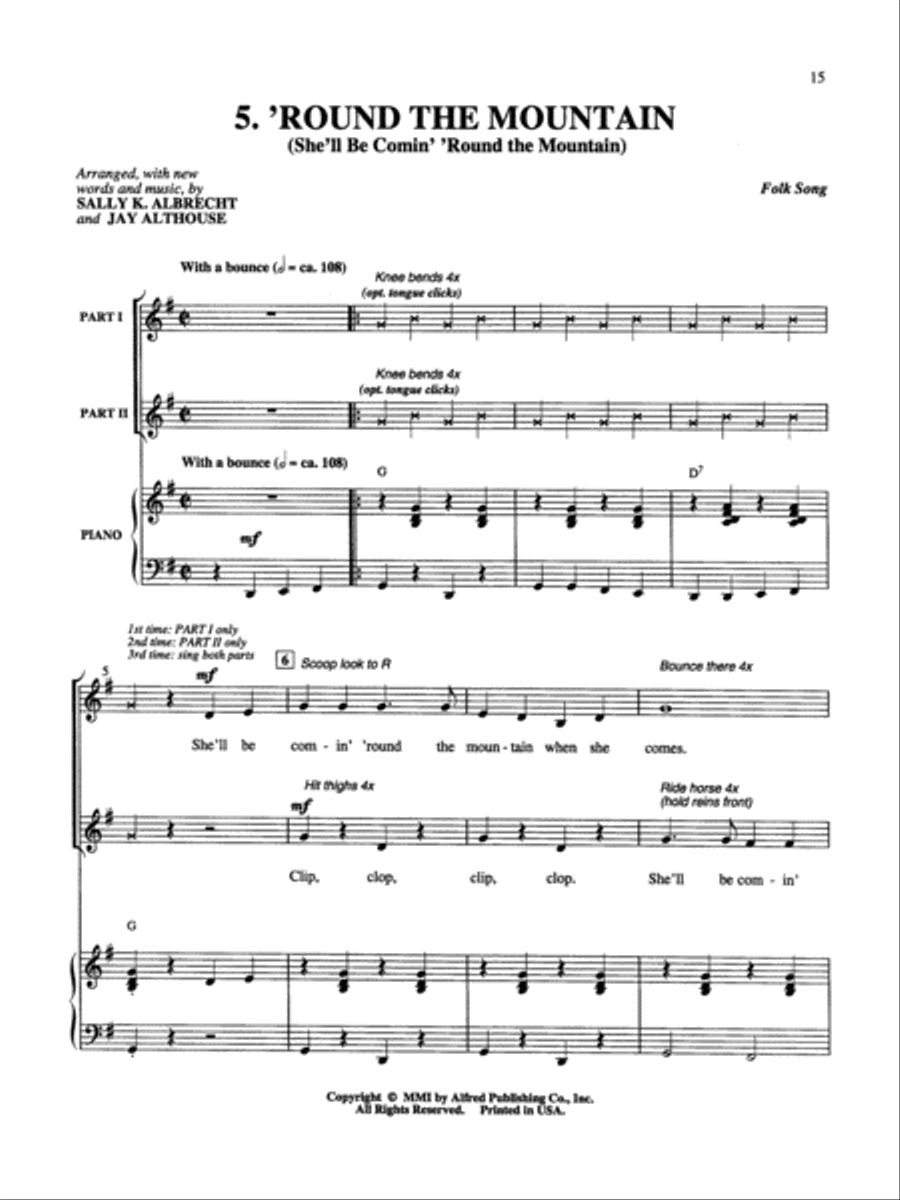 Grab a Partner! - SoundTrax CD (CD only) Choir scores gallery preview page 4