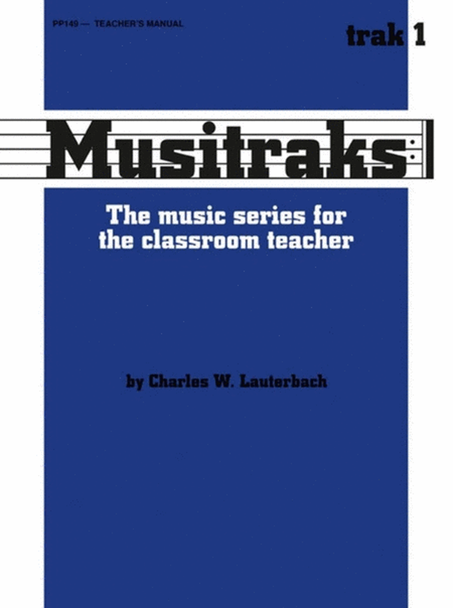 Musitraks 1 Teachers Manual