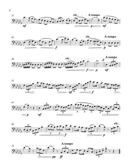 Sonatina for Solo Euphonium image number null