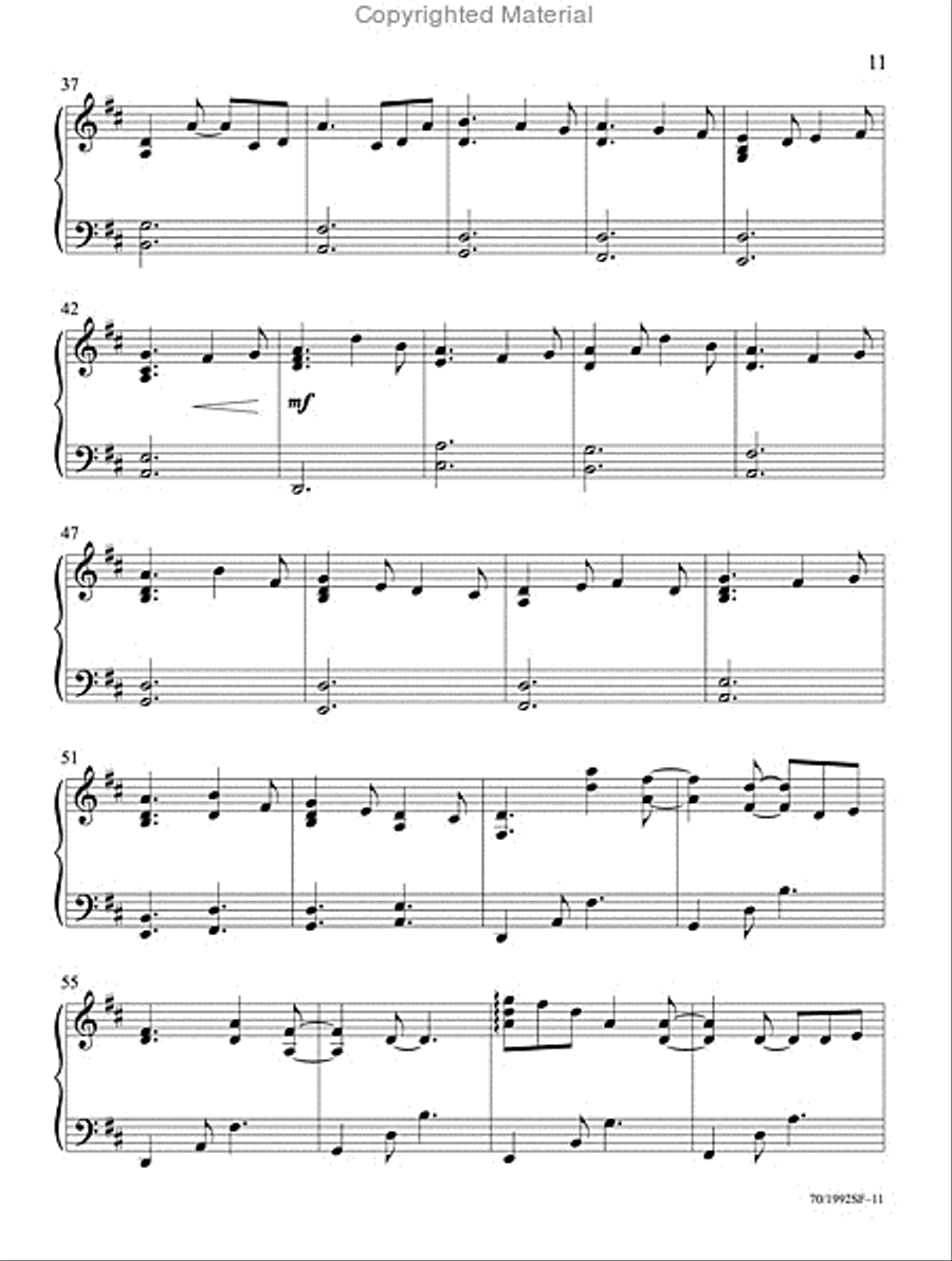 Merry Christmas and a Happy New Year! Piano Solo scores gallery preview page 9