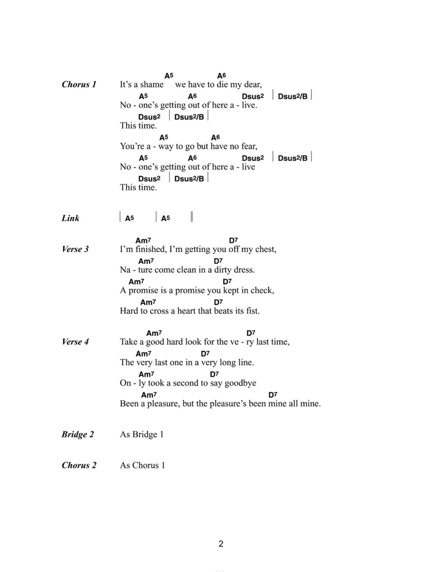 DOA Easy Guitar scores gallery preview page 2