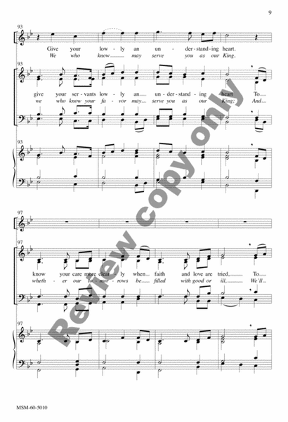 O Spirit All-Embracing: O God Beyond All Praising (Choral Score) image number null