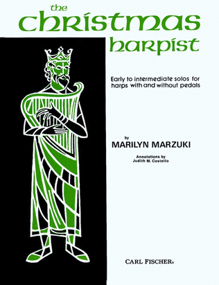 Book cover for The Christmas Harpist